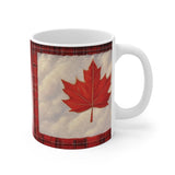 Elbows Up Canada Ceramic Mug - 11oz/15oz/20oz with National Pride Design